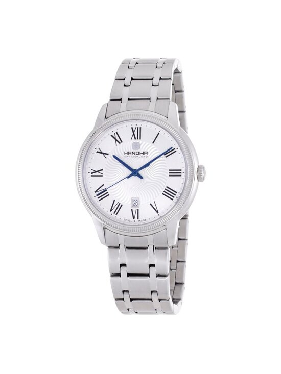 NWT Hanowa Salvan Quartz White Dial Men\'s Watch